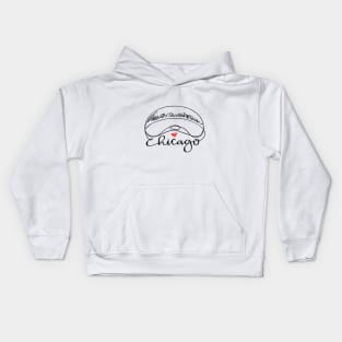 Chicago Cloud Gate "Bean" Kids Hoodie